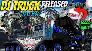 New ASHOK LEYLAND DJ TRUCK  MOD For Bus Simulator Indonesia | Free Mod | New Bus Mod | #bussidmods screenshot 4