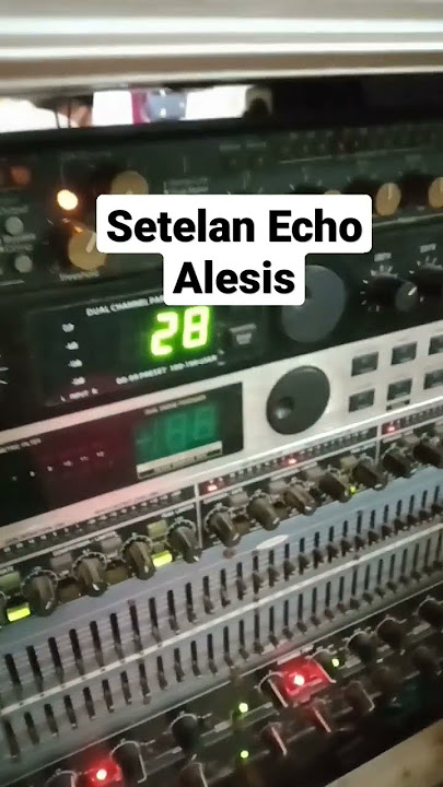 Setelan Echo Alesis Acara Pengajian
