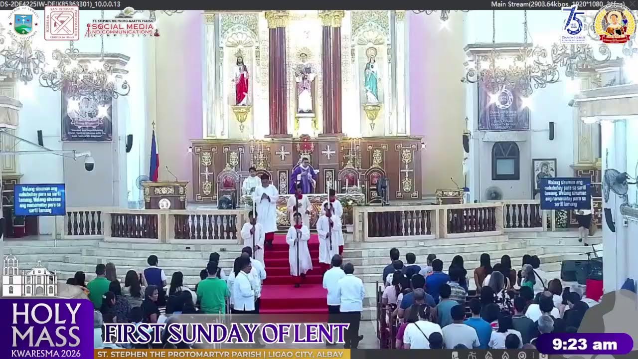 Holy Mass | FIRST SUNDAY OF LENT