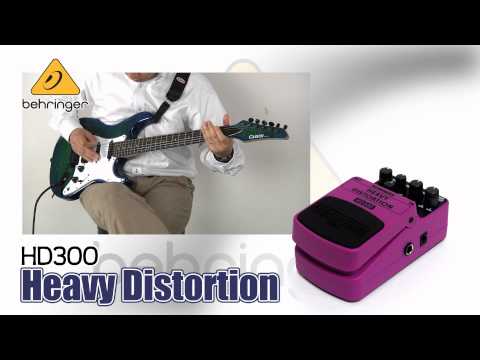 BEHRINGER: ギター用ヘビーディストーション HD300 サウンド