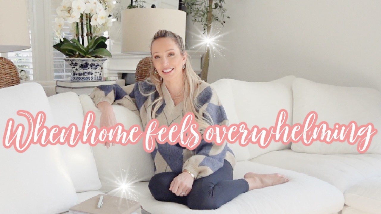If Your Home Feels Overwhelming, This Is for You (Nervous System Reset 😌)