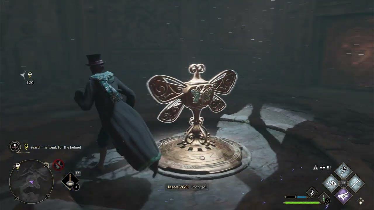 Hogwarts Legacy The Helm of Urtkot Three Butterflies Door Lever