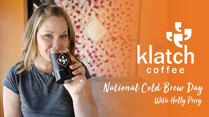National Cold Brew Day with Holly Perry