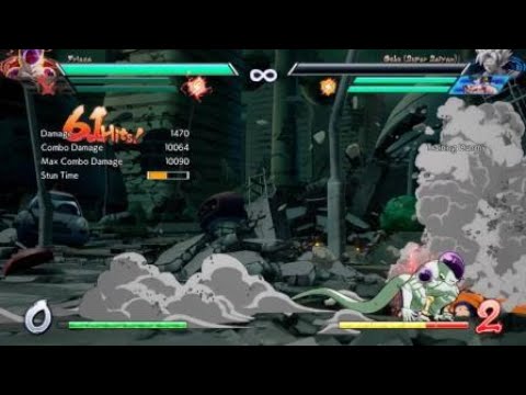 DBFZ Android 18/Frieza/Vegeta corner tod with sparking extension
