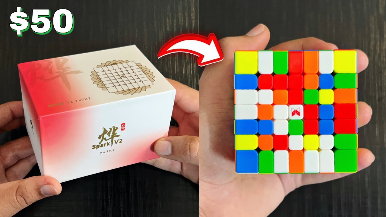 Best 7x7 Cube Ever? QiYi Spark V2 - YouTube