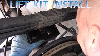 How To Install A 3 Inch Rear Lift Kit For Chevy Silverado 1500 (GMC as well)