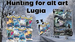 47 packs of Silver Tempest - Hunting for the Alt Art Lugia