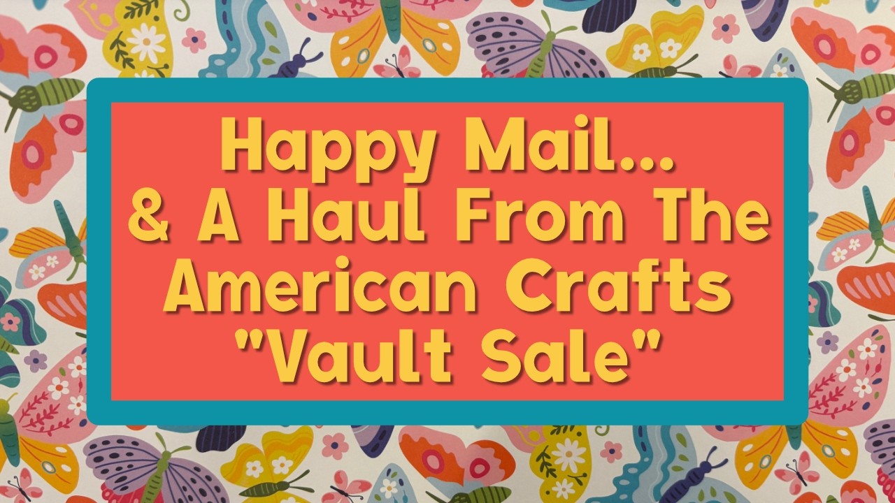 Порадовавшие письма... и находки с распродажи американских ремесленников 