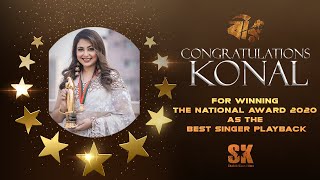 Congratulations KONAL for winning National Film Award 2020 | SK Films