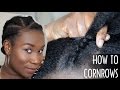 HOW TO CORNROW FOR BEGINNERS | YOUR OWN HAIR | Clear & Easy