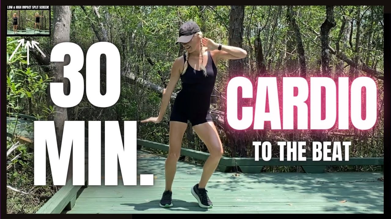 30 MIN CARDIO TO THE BEAT 🔥 FAST CALORIE & FAT BURNING 🔥 HIIT WORKOUT 🔥 ...
