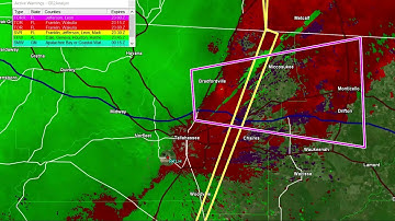 How to spot a tornado on radar