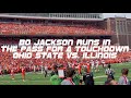 Bo Jackson Runs in the Pass for a Buckeye Touchdown