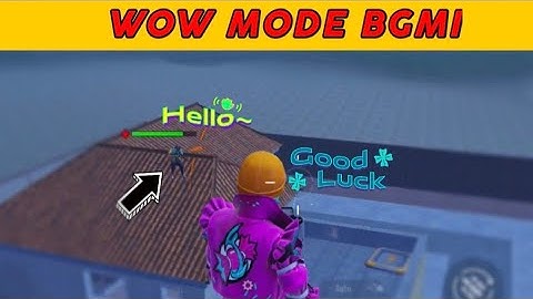 Playing WOW Mode In BGMI | Gungame 1v1 | The Aesh Gaming