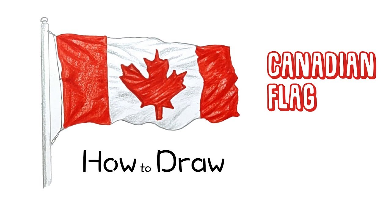 How to Draw the Canadian Flag - YouTube