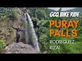 GCQ Bike Ride to Puray Falls, Rodriguez, Rizal | Andaming River Crossing