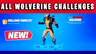 How To Unlock Wolverine (All Wolverine Challenges) - Fortnite