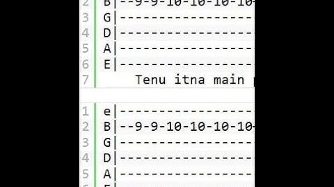Aadat Guitar Lead/Solo Tabs Lesson | SINGLE STRING | JAL Band | Atif Aslam | FuZaiL