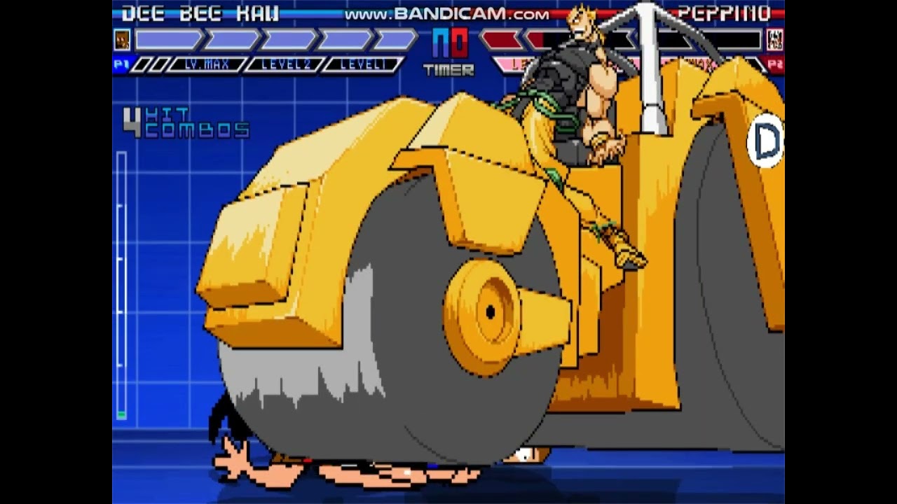 MUGEN  Everyone Hates Peppino (Sorry PT Fans)