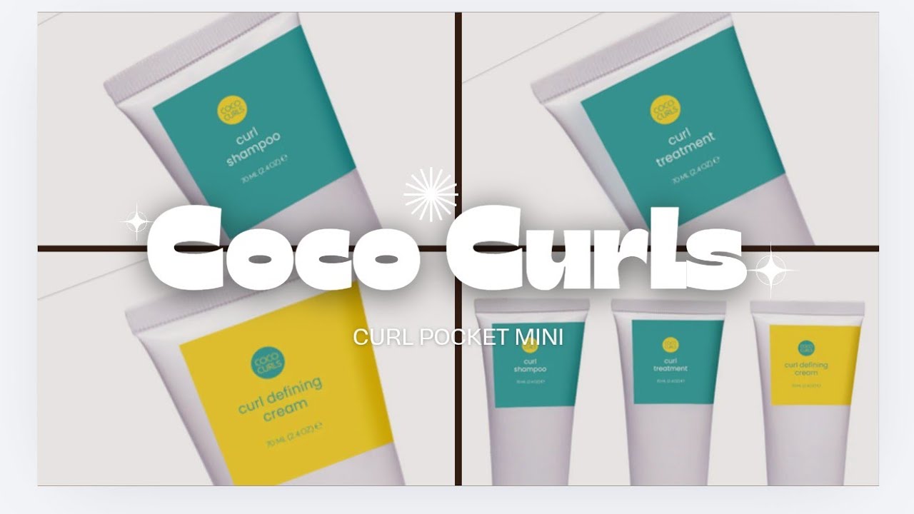 Coco Curls Curl Pocket Mini Kit | Curly Haircare Products Review 