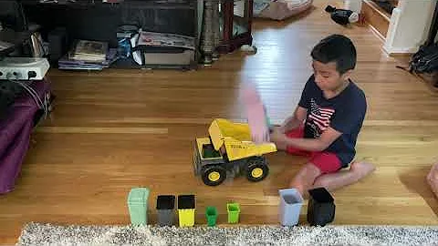 001 - CJ's Adventures First Video - Trash Cans