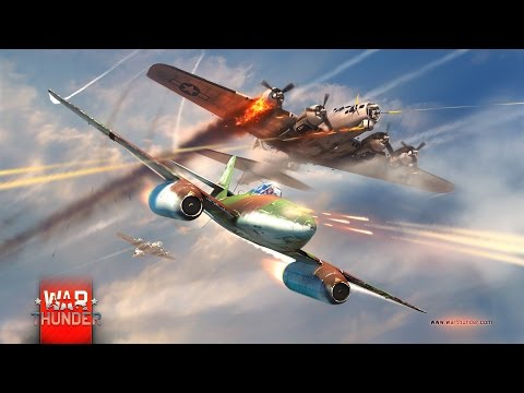 Noobing War Thunder vs B-17s - Guardian Angel Over Ruhr -  ME 410 B - 2/U4