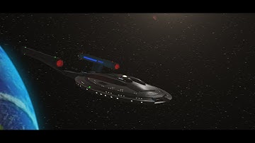 NX-01 Enterprise / TOS Style (End of Star Trek: Enterprise Intro)