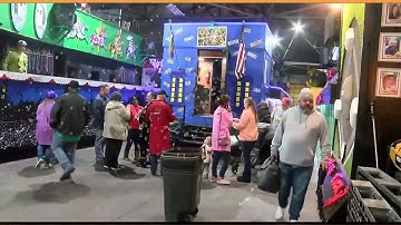 Krewe of Centaur float loading party