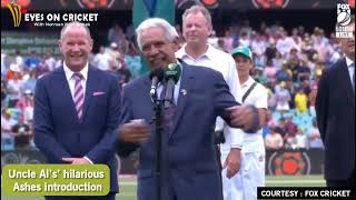 MUST WATCH | ‘Uncle Al’s’ hilarious Ashes introduction | PINK TEST DAY ONE  | SCG SYDNEY