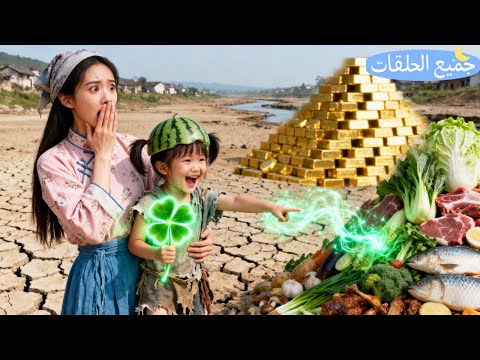 جت المجاعة والفقيرة أعطت آخر طعام لشح اذ صغير وما عرفت إنه يملك قوى خارقة خلق لها 10 طن أكل وذهب