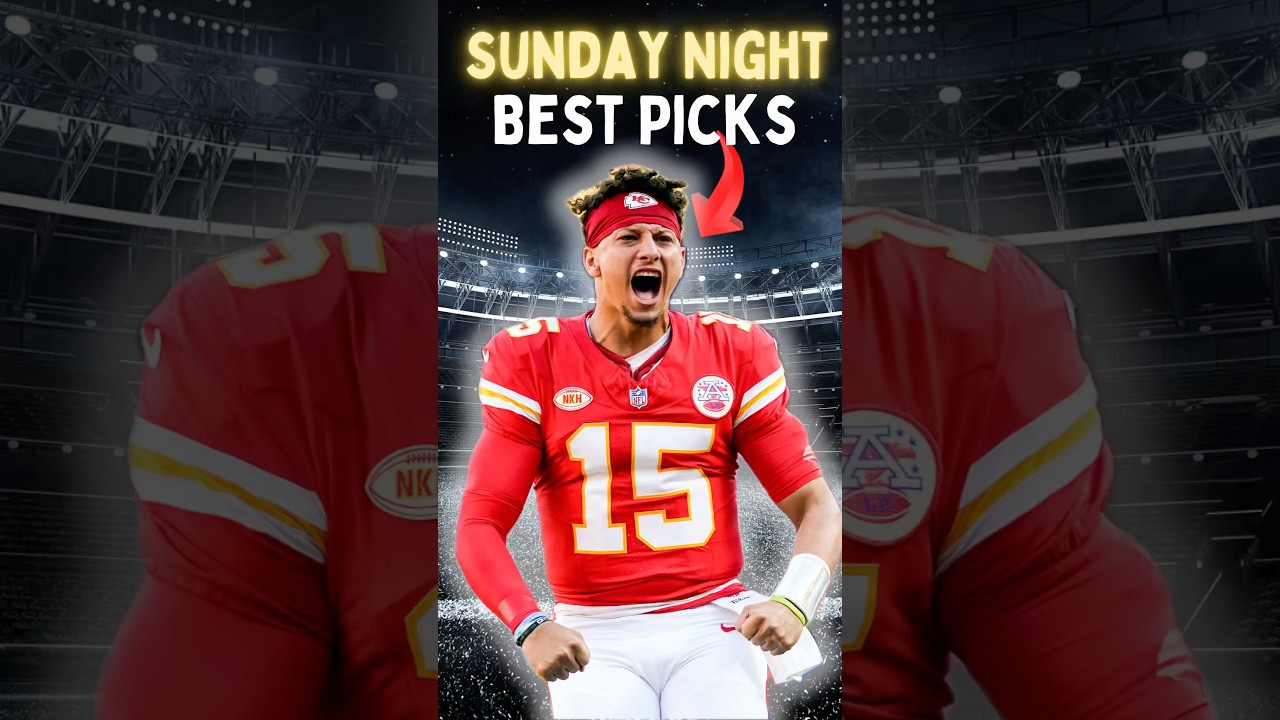 🚨NFL Sunday Night Chiefs Vs Giants Best Picks!🚨🏈🏈🏈