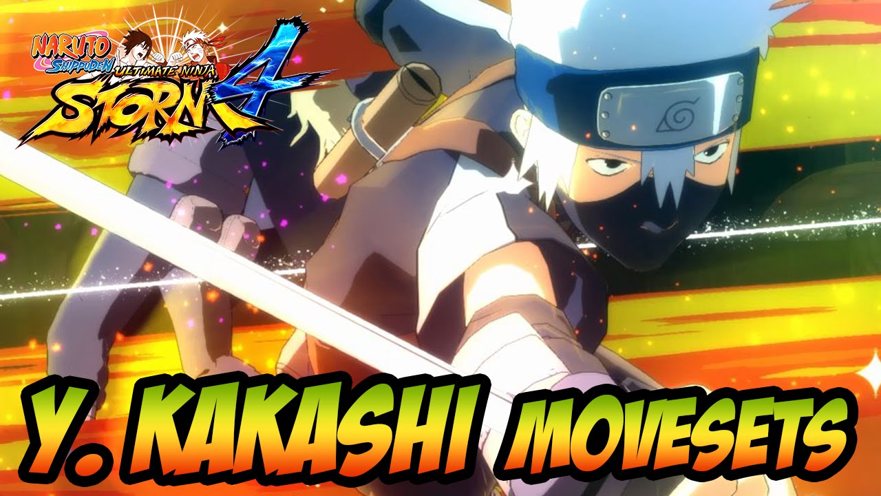 Naruto Ultimate Ninja Storm 4 - Hokage Kakashi COMPLETE Moveset 