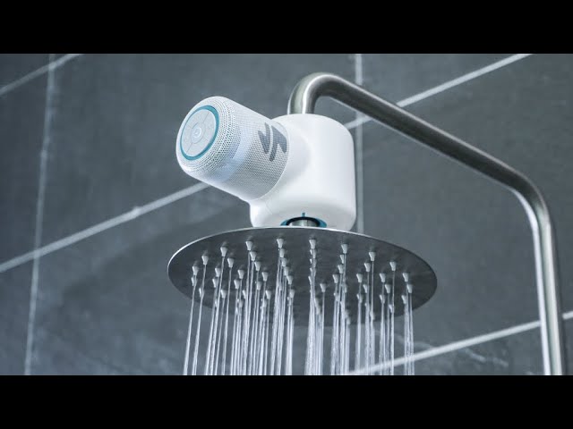 Shower Power: The Hydropower Shower Speaker 