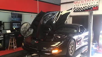 C5-R corvette dyno