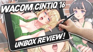 AMAZING TABLET BUT SOME DISSAPOINTMENTS.... WACOM CINTIQ 16 UNBOX REVIEW