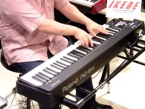 池部楽器店】Roland RD-64 / Gospel Ballad Demo【feat.TachuKow