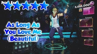 Dance Central Spotlight  As Long As You Love Me dlc  Beautiful Routine  5 Gold Stars