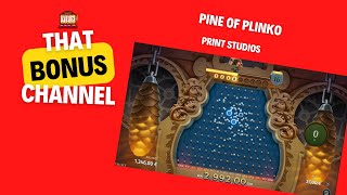 Pine Of Plinko Print Studios Bonus