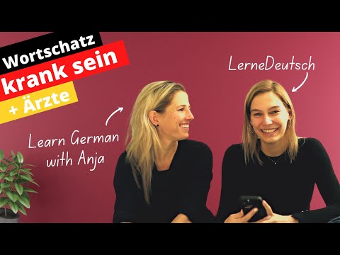 Update Wortschatz Ärzte 🇩🇪 (Vocabulary doctor)