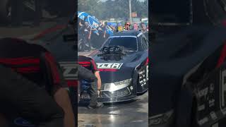 @chadgreenmotorsports burnin it out! #NHRA