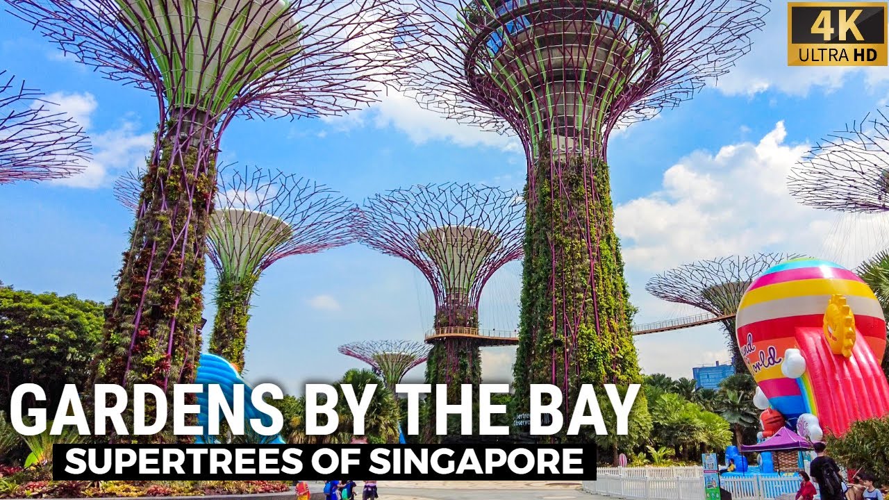 GARDENS BY THE BAY Afternoon Walking Tour Experience [4K] Singapore