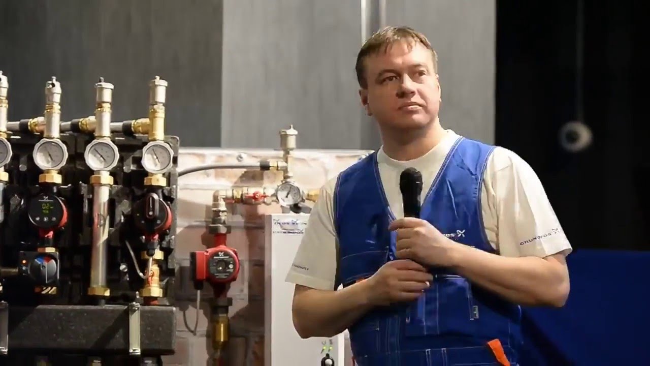 Торжественная презентация циркуляционного насоса GRUNDFOS серии ALPHA3