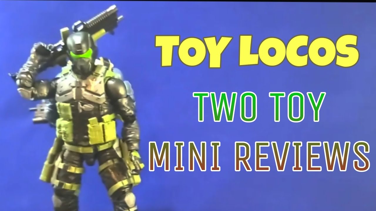 Two Toy Mini Reviews Valaverse Action Force Steel Brigade & Night Ops