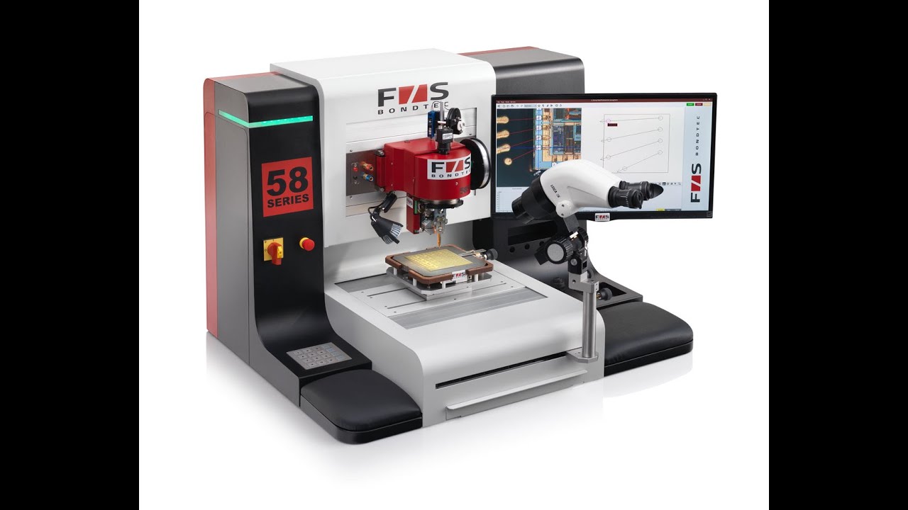 Pacer's F&S Bondtec Series 58 Wire Bonder in Action