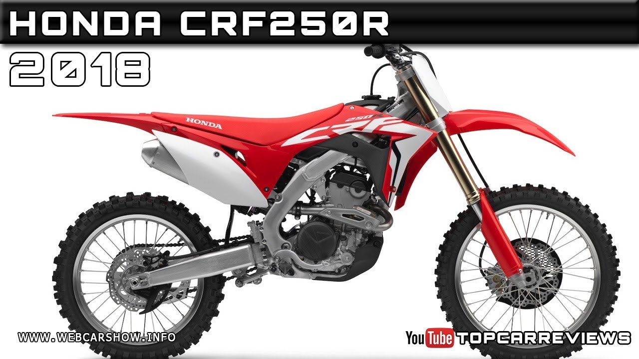 2018 HONDA CRF250R Review Rendered Price Specs Release Date YouTube