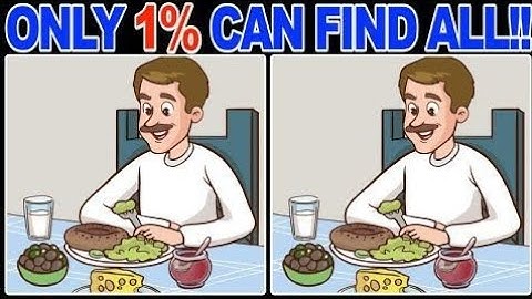 👀 Only 1% can spot all the differences in this picture!Are YOU one of them? 🔍