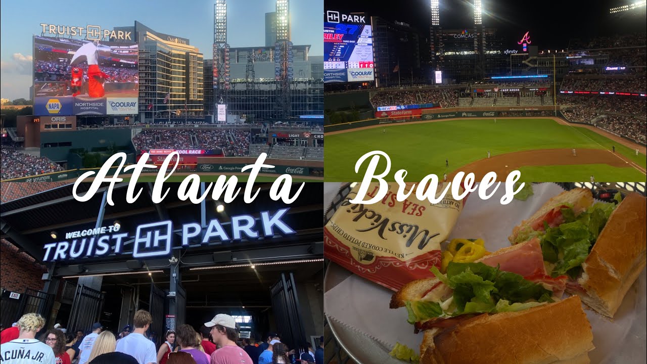 Come to the Atlanta Braves game with me trending 500subs YouTube