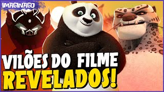 Vilões De Kung Fu Panda 4 Revelados! O Que Vai Acontecer?