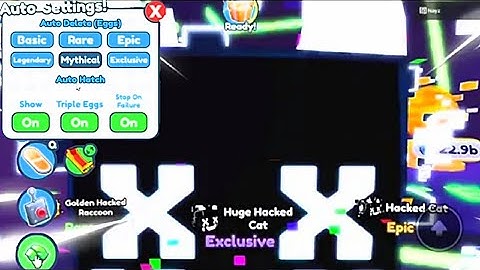 When You Hatch A Huge Pet But You Auto Delete It... | Pet Simulator X