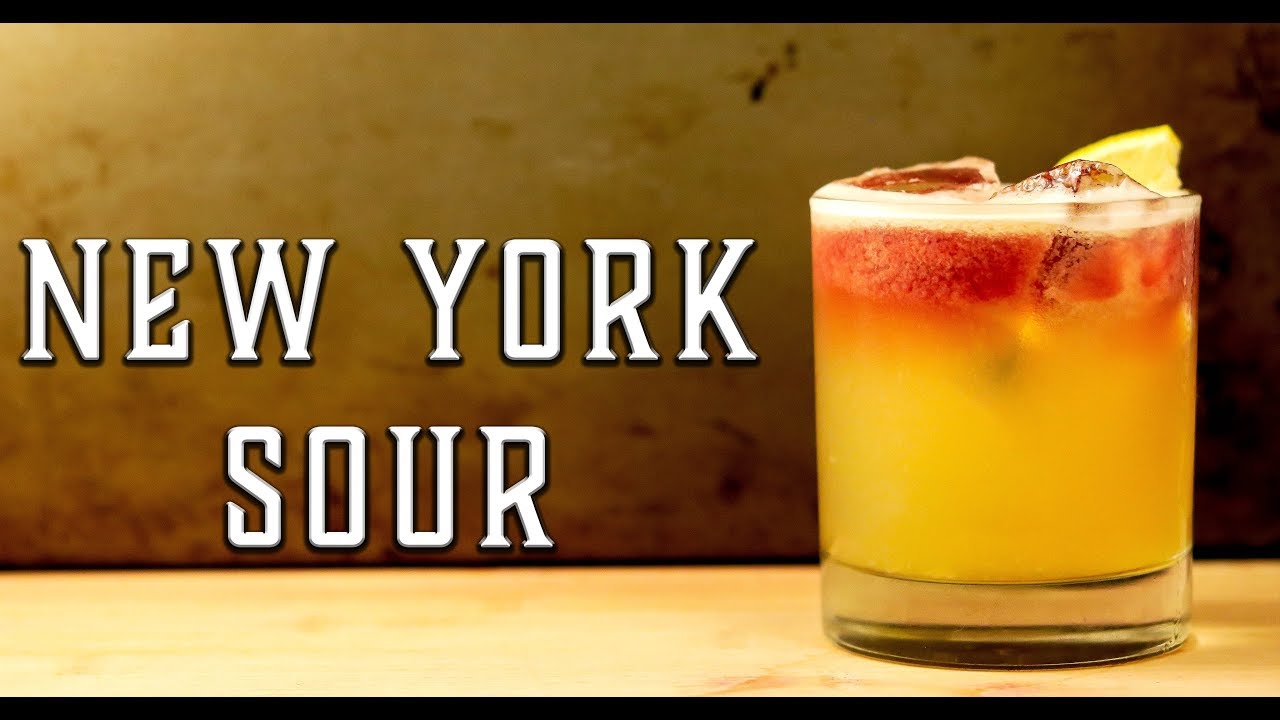 Как приготовить коктейль «Нью-Йорк Сауэр» — алкоголь со льдом